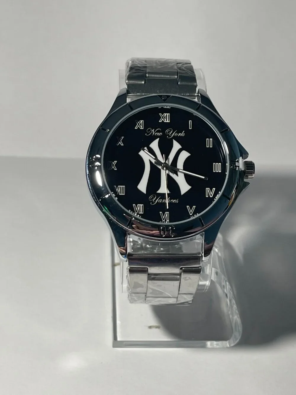 New York Yankees MLB Stainless-steel Men's Watch NEW - Picture 1 of 9